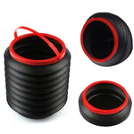 Contenitore pieghevole Magic per auto 4 litri nero