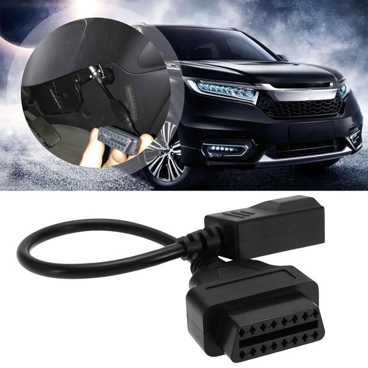 Cavo diagnostico OBD 3 pin a 16 pin per Honda