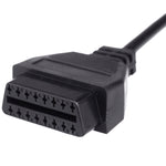 Cavo diagnostico OBDII 16 pin a 14 pin per Nissan