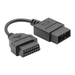 Cavo diagnostico OBDII 9 pin a 16 pin per Subaru