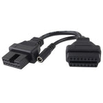 Cavo diagnostico OBDII 12 pin a 16 pin per Mitsubishi