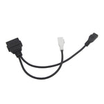 Cavo diagnostico OBDII 2x2 pin a 16 pin per Audi