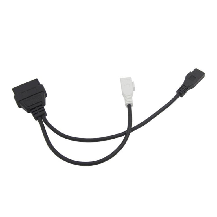 Cavo diagnostico OBDII 2x2 pin a 16 pin per Audi