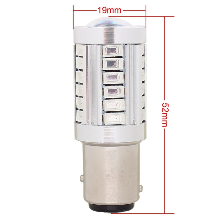 Lampadine LED rosse 1157 BAY15D 16.5W luce freno auto