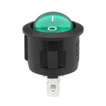 Interruttore a bilanciere DC 12V per veicoli 5 pezzi