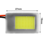 Lampada LED interna auto 5W T10 con adattatore BA9S