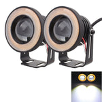 Set 2 LED Eagle Eye 2,5 pollici 10W 900LM bianco e giallo