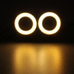 Set 2 LED Eagle Eye 2,5 pollici 10W 900LM bianco e giallo