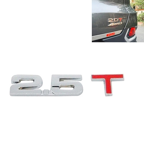 Adesivo 3D metallo cromato per auto spostamento gas 8,5x2,5 cm