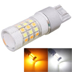 Lampadina LED T20 8W 420LM luce bianca e gialla auto
