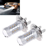 Lampadine LED H7 80W 800 Lumen 6000K per auto