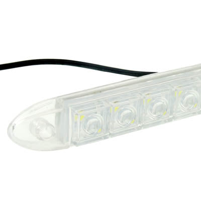 Luci di marcia diurna DRL 2x12 LED bianche impermeabili 12V