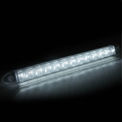 Luci di marcia diurna DRL 2x12 LED bianche impermeabili 12V