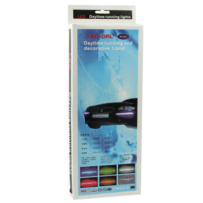 Luci di marcia diurna DRL 2x12 LED bianche impermeabili 12V