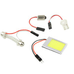 Lampada LED interna auto 9W T10 con adattatore BA9S