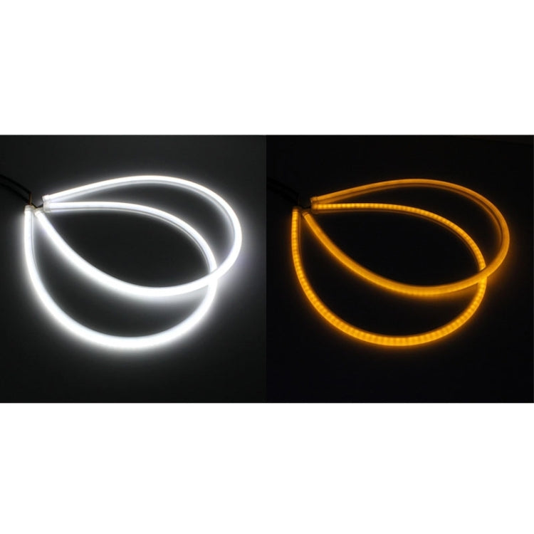 Tubo LED 6W luce bianco e giallo 60 cm DC12V