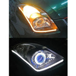 Tubo LED 6W luce bianco e giallo 60 cm DC12V