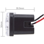 2 pezzi LED fendinebbia 9W 6500K 540LM per auto 12-24V