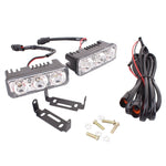 2 pezzi LED fendinebbia 9W 6500K 540LM per auto 12-24V