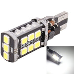 Lampadine LED T15 3W 300LM luce bianca 6500K per auto 12V