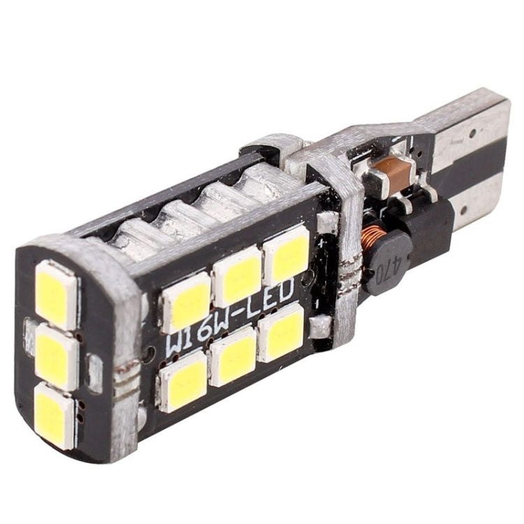 Lampadine LED T15 3W 300LM luce bianca 6500K per auto 12V