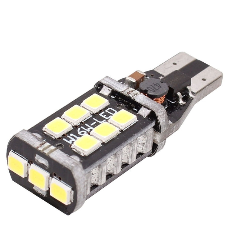 Lampadine LED T15 3W 300LM luce bianca 6500K per auto 12V
