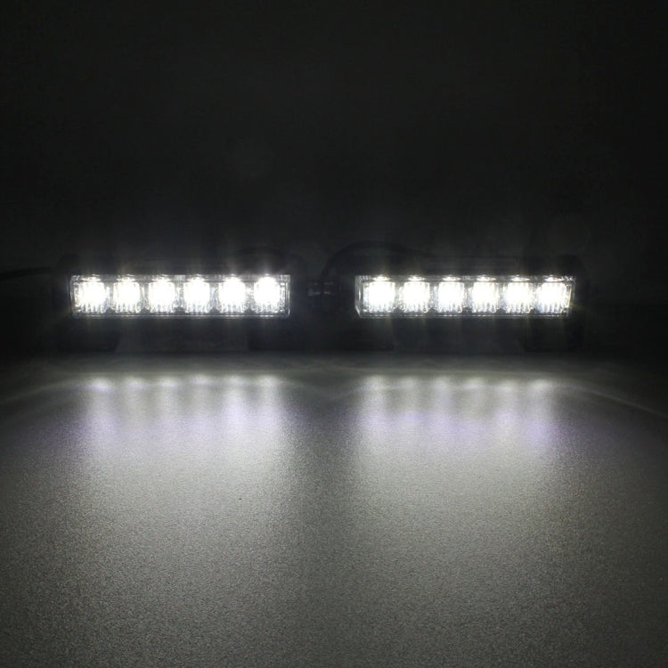 Luci LED di emergenza 6 pollici 18W rosso blu bianco