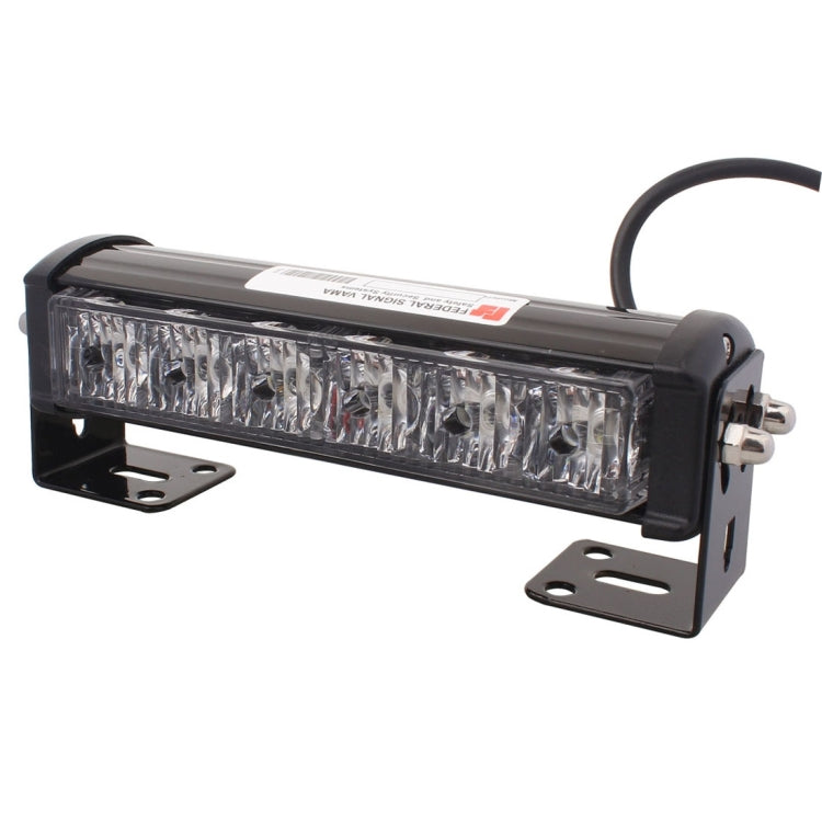 Set 2 Luci LED Flash Emergenza Auto 6 LED 18W 12V