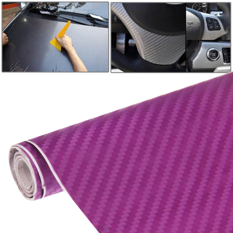 Adesivo decorativo in PVC fibra di carbonio 127x50 cm