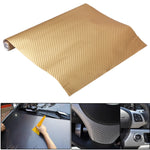 Adesivo decorativo in PVC fibra di carbonio 127x50 cm