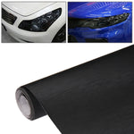 Adesivo protettivo nero per fanale auto 152x30 cm