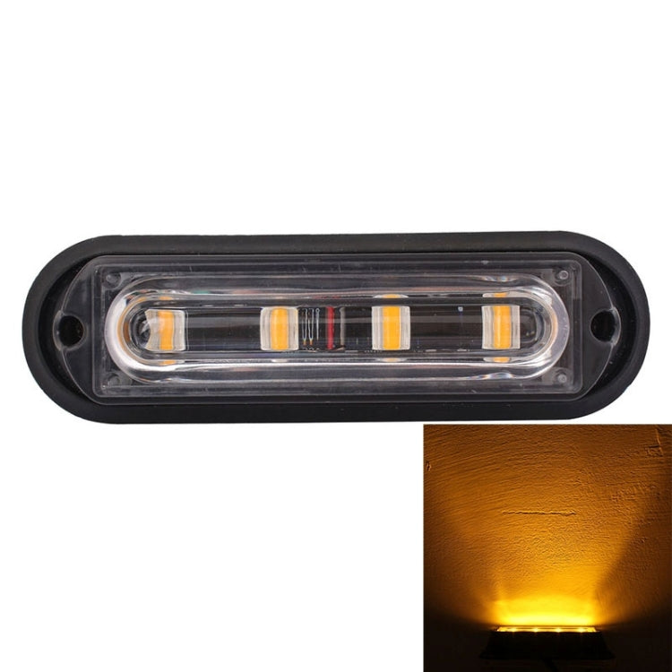 Lampada stroboscopica 12W 4 LED per auto 12V