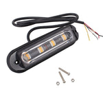Lampada stroboscopica 12W 4 LED per auto 12V