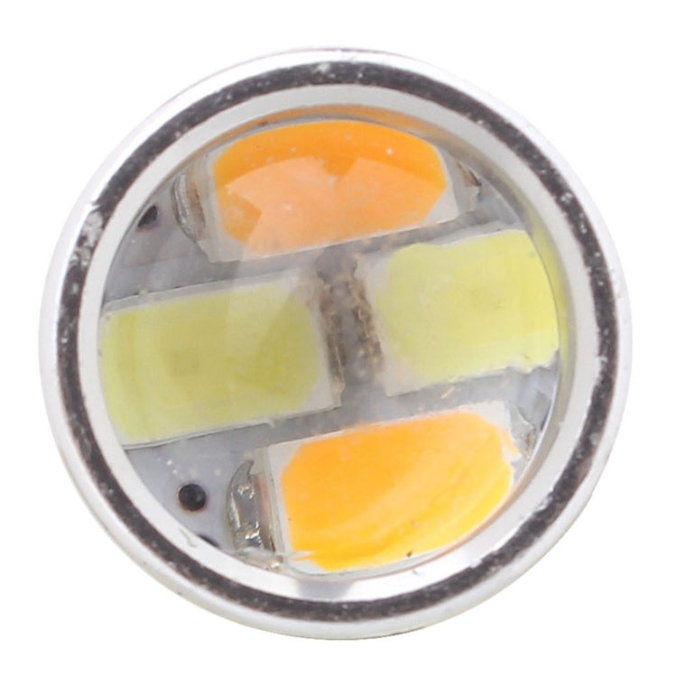 Lampadine LED 1157 BAY15D 10W 700LM Giallo e Bianco Auto