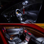 2 PZ 41mm 3.5W 180LM Luce Bianca 12 LED SMD 4014 CANBUS Luci di lettura targa Auto Lampadina, 3.5W 41mm