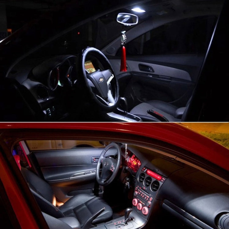 2 PZ 41mm 3.5W 180LM Luce Bianca 12 LED SMD 4014 CANBUS Luci di lettura targa Auto Lampadina, 3.5W 41mm