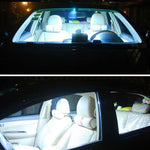 2 PZ 41mm 3.5W 180LM Luce Bianca 12 LED SMD 4014 CANBUS Luci di lettura targa Auto Lampadina, 3.5W 41mm