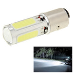 Luce stop LED BA20D 6W 250LM bianca per auto moto