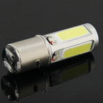 Luce stop LED BA20D 6W 250LM bianca per auto moto