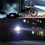 Luce stop LED BA15D 10W 300LM bianco per auto e moto