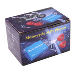 Antifurto digitale per moto con MP3, radio FM e telecomando