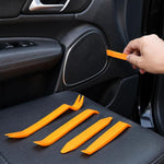 Kit 4 strumenti per rimozione pannelli auto