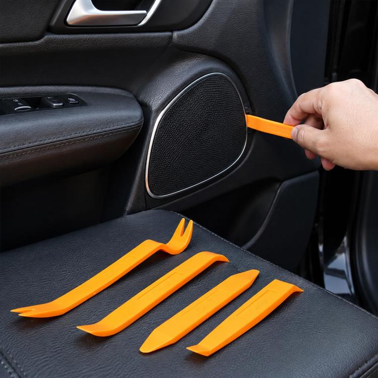 Kit 4 strumenti per rimozione pannelli auto