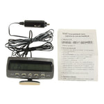 Termometro digitale auto LCD 3,6 pollici con allarme batteria