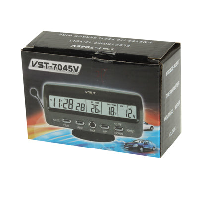 Termometro digitale auto LCD 3,6 pollici con allarme batteria