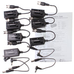 Ricetrasmettitore video balun BNC per CCTV