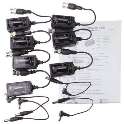 Ricetrasmettitore video balun BNC per CCTV