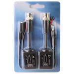 2 PC Balun video passivi per rete CCTV UTP BNC