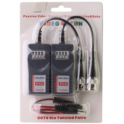 Set 2 balun video passivi BNC e RJ45 per cavo UTP - immagine 4
