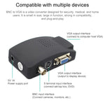 Convertitore video S-Video e BNC a VGA con cavi - immagine 4